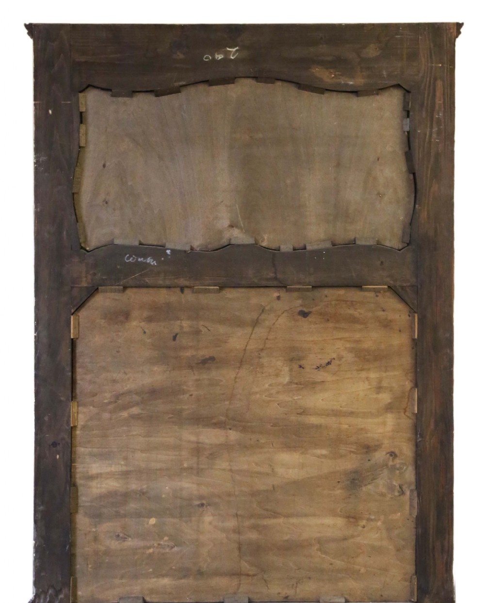 Gilt full height wall trumeau mirror  View VIII