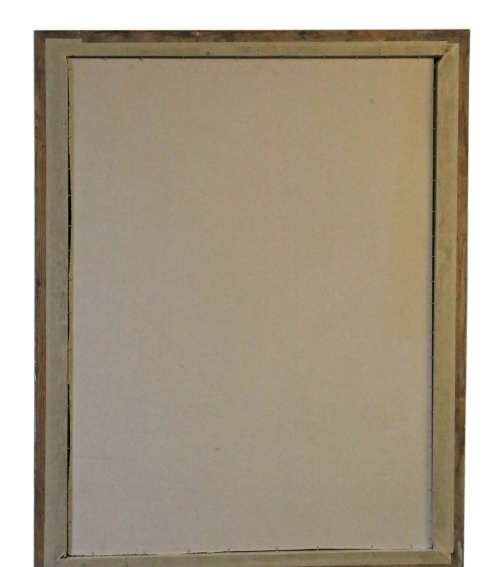 19th Century large gilt overmantle wall mirror  View VII