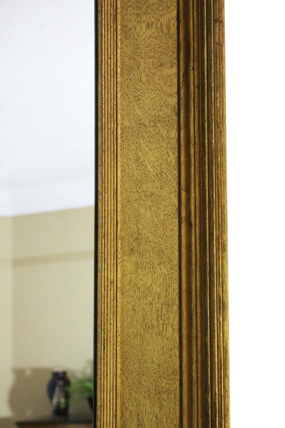 19th Century gilt large overmantle wall mirror View V