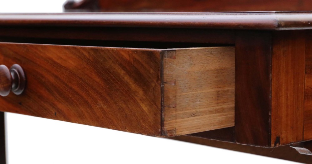 Victorian mahogany writing desk View IV