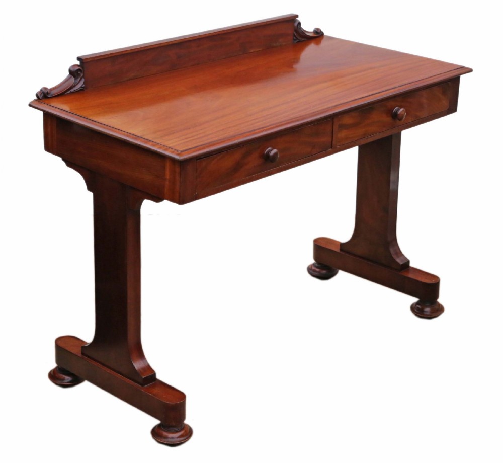 Victorian mahogany writing desk View VI
