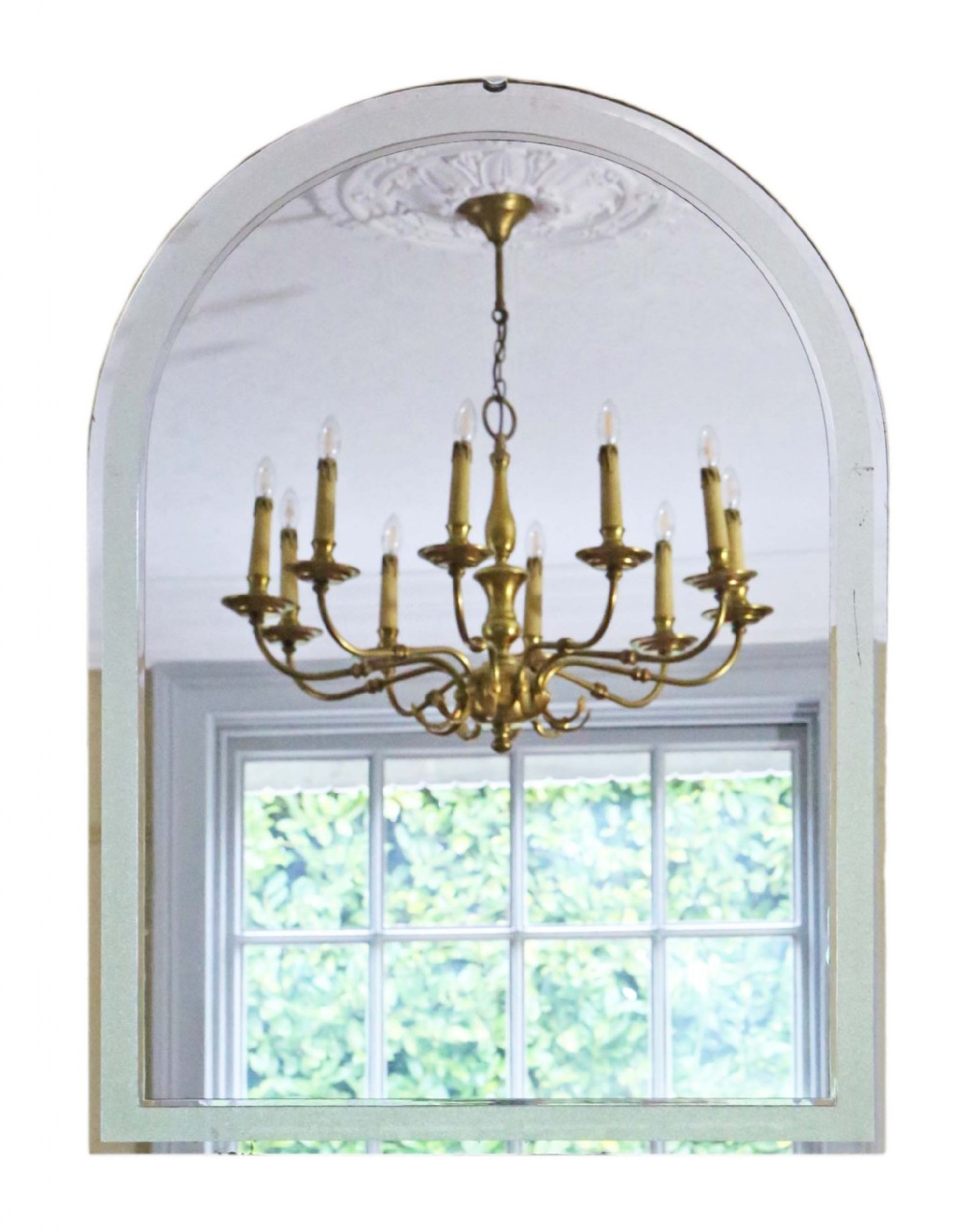 Vintage large bathroom or  wall mirror 