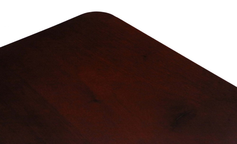 Large mahogany windout extending dining table 6'8