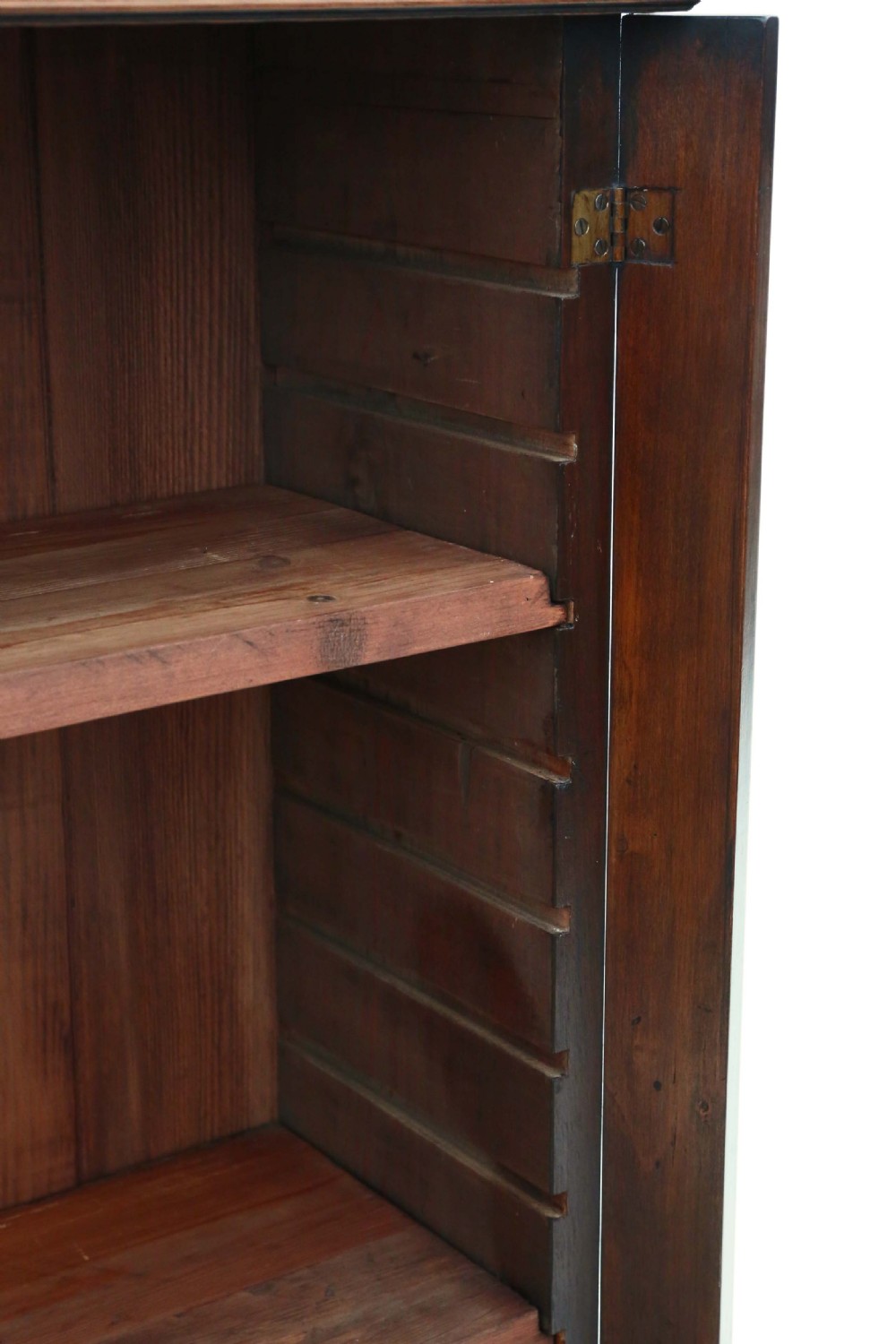 Victorian walnut adjustable bookcase  View V