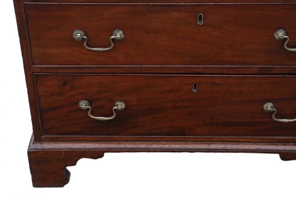 Georgian mahogany chest of drawers View VII