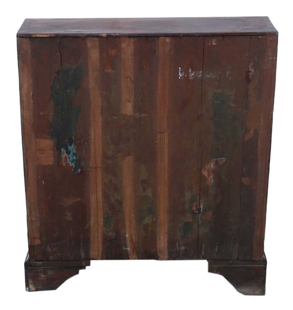 Georgian walnut bureau View X
