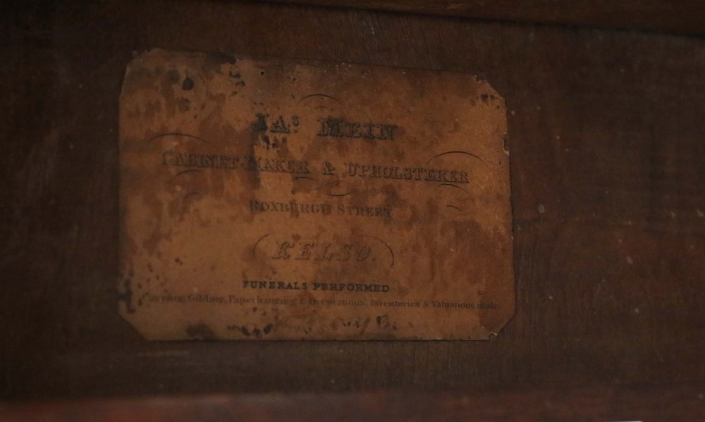 JAMES MEIN Cuban mahogany dining table View XII