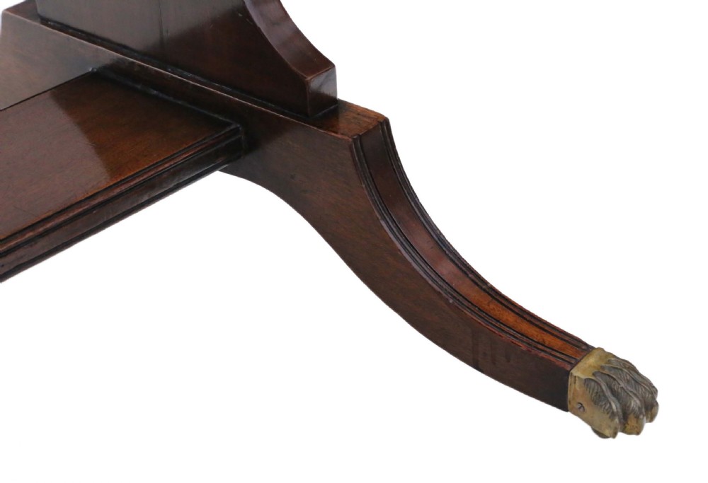 Flame mahogany writing table View V