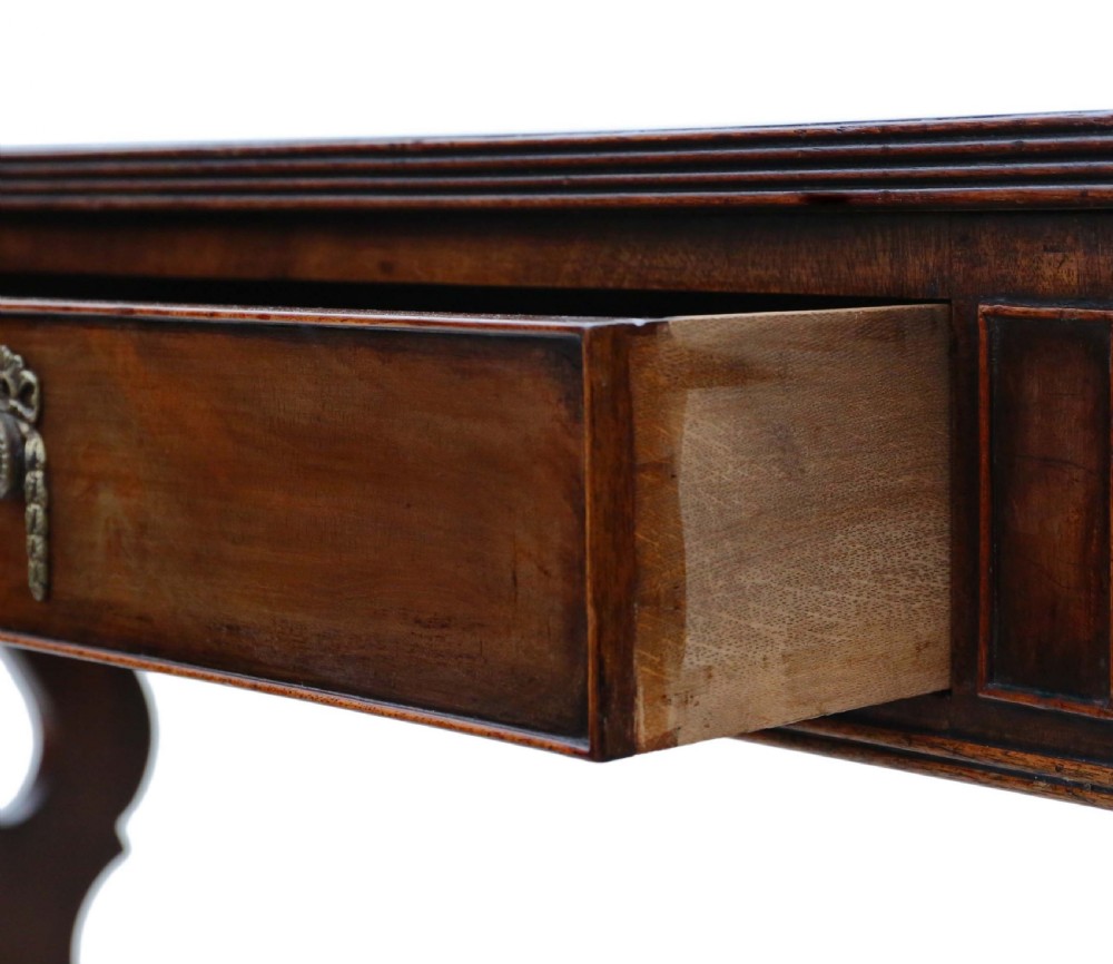 Flame mahogany writing table View X
