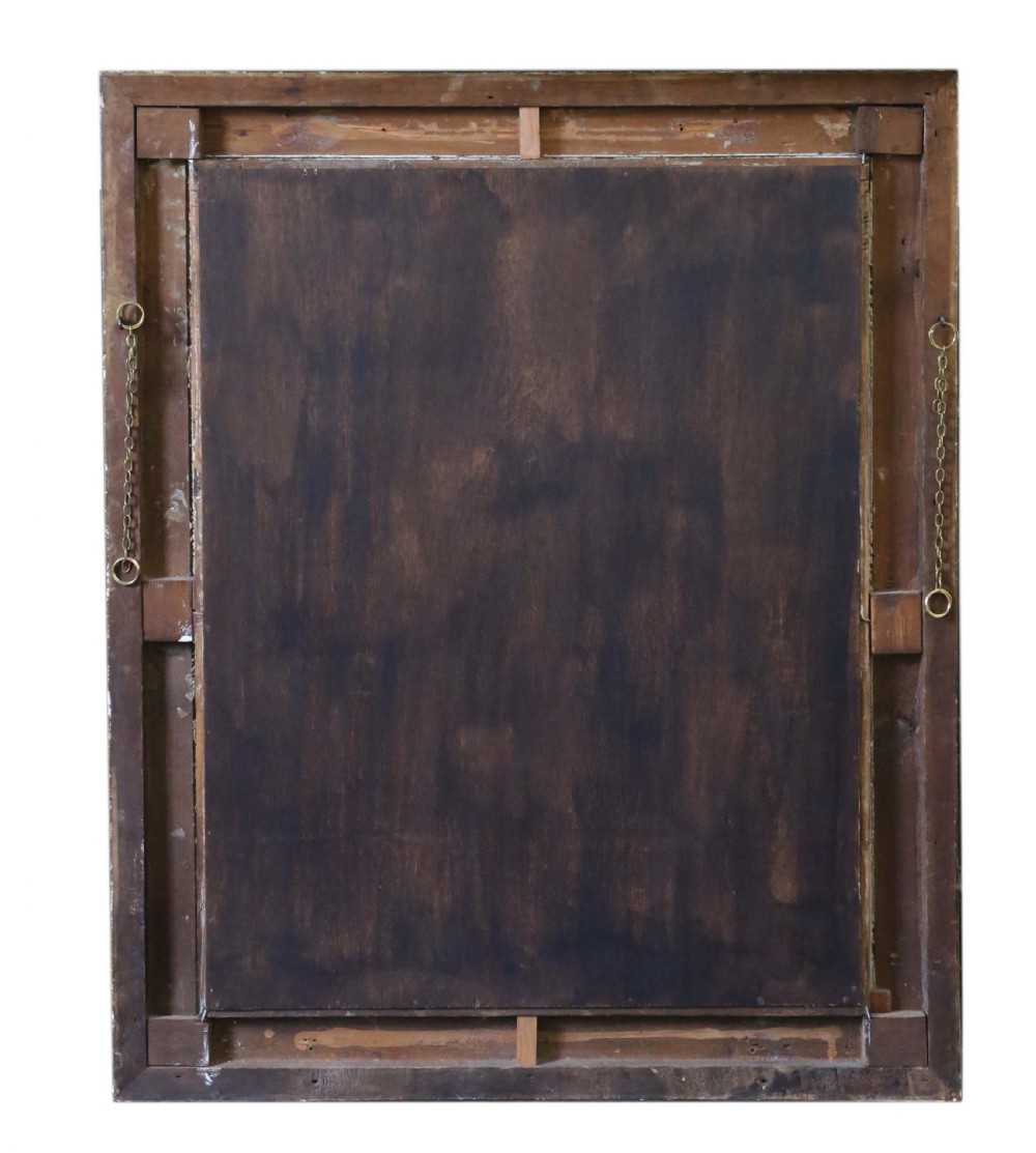 Large 19th Century gilt wall mirror View VI