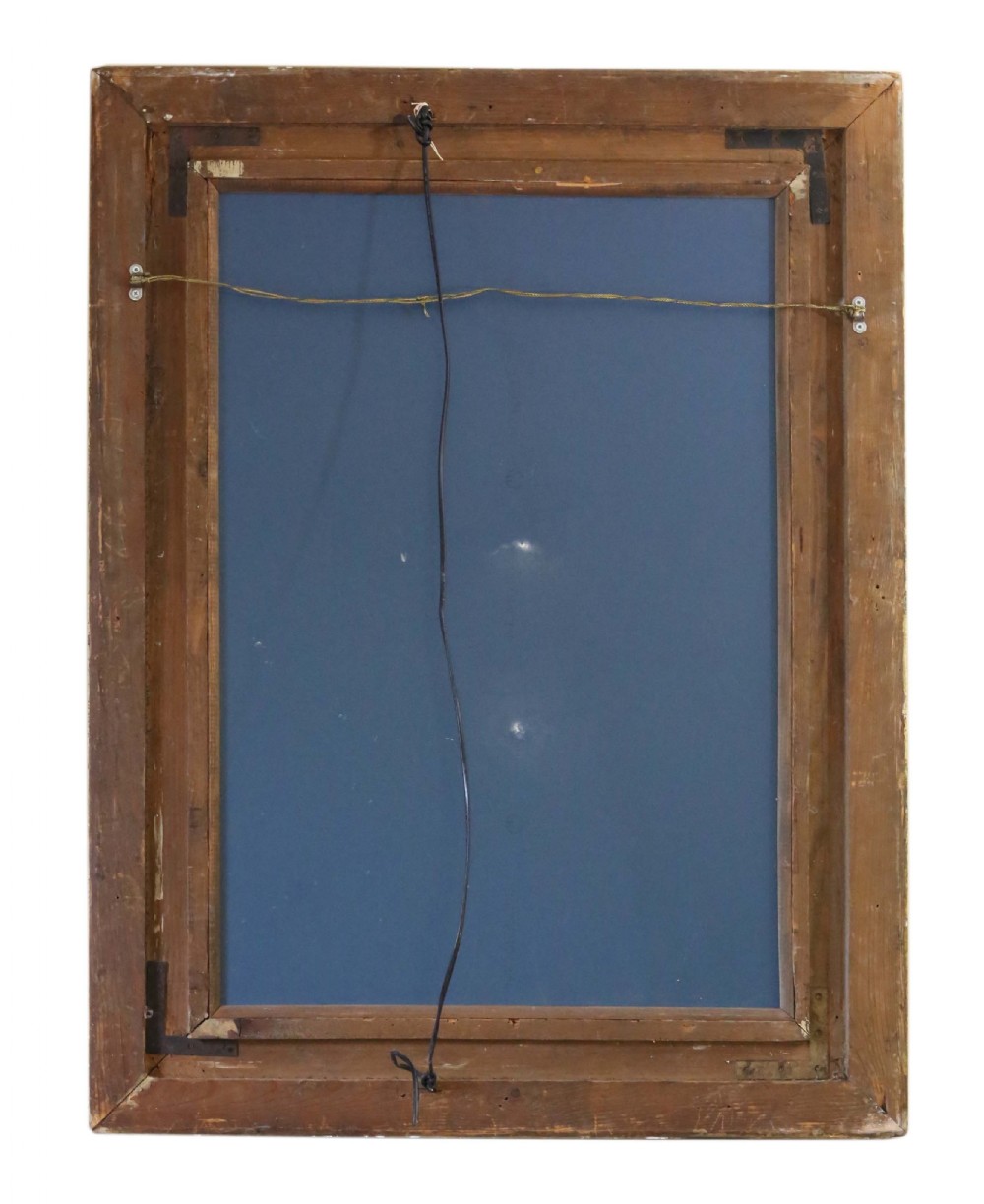 Large 19th Century gilt wall mirror  View VI