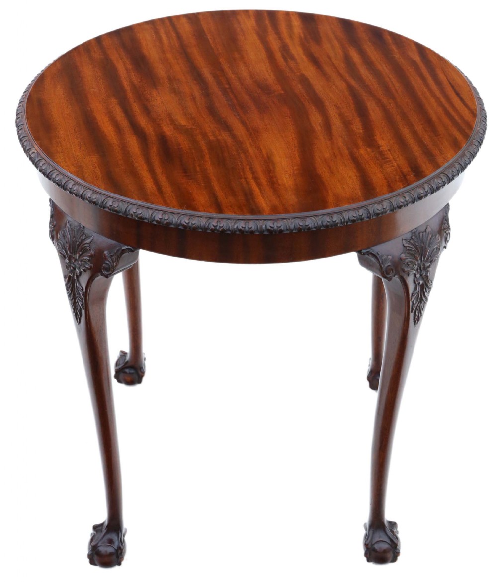 Mahogany circular centre table