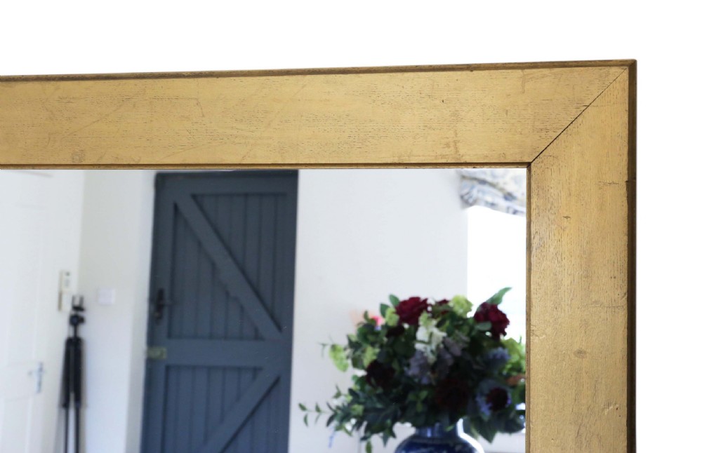 Very large gilt late 19th Century overmantle mirror  View III