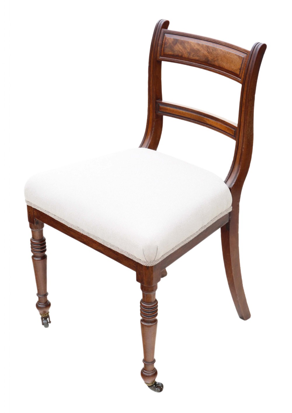 Set of 8 mahogany dining chairs View IV