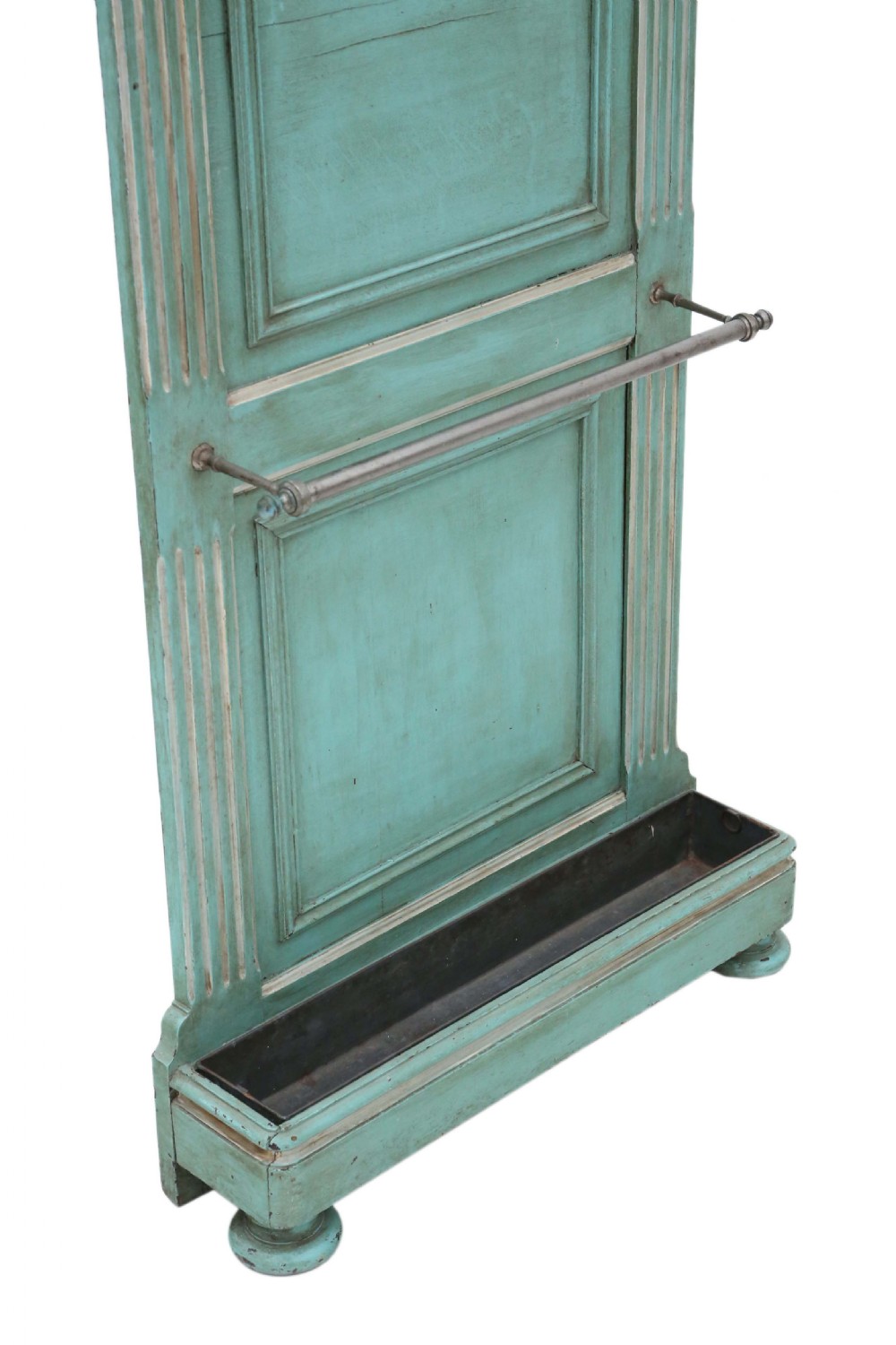 French painted hall, coat, hat, stick, umbrella, stand View III