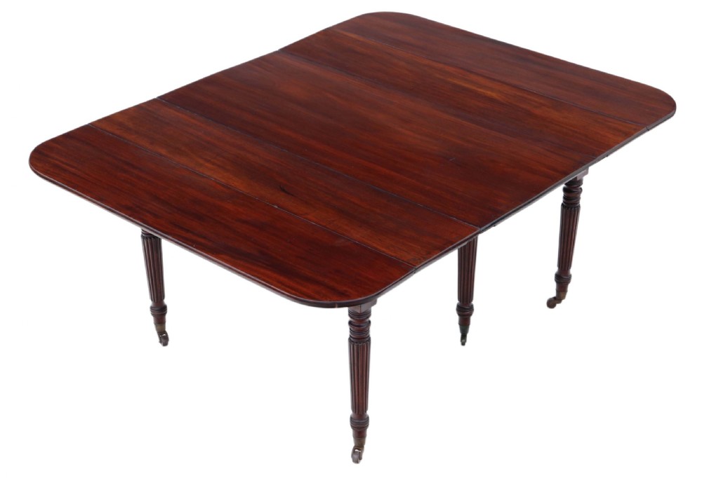 Gillows mahogany extending dining table View VIII