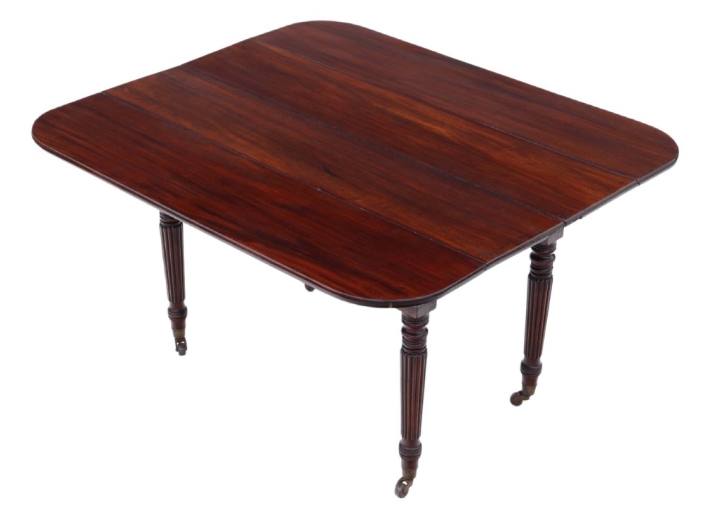 Gillows mahogany extending dining table View IX
