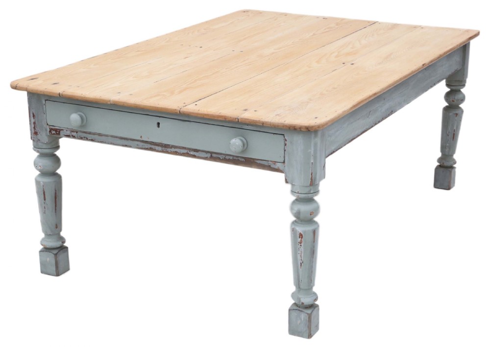 Pine scrub top kitchen table