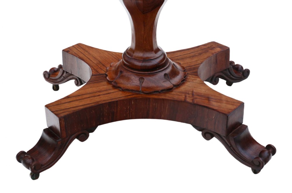 Victorian rosewood Gothic work table box View IV