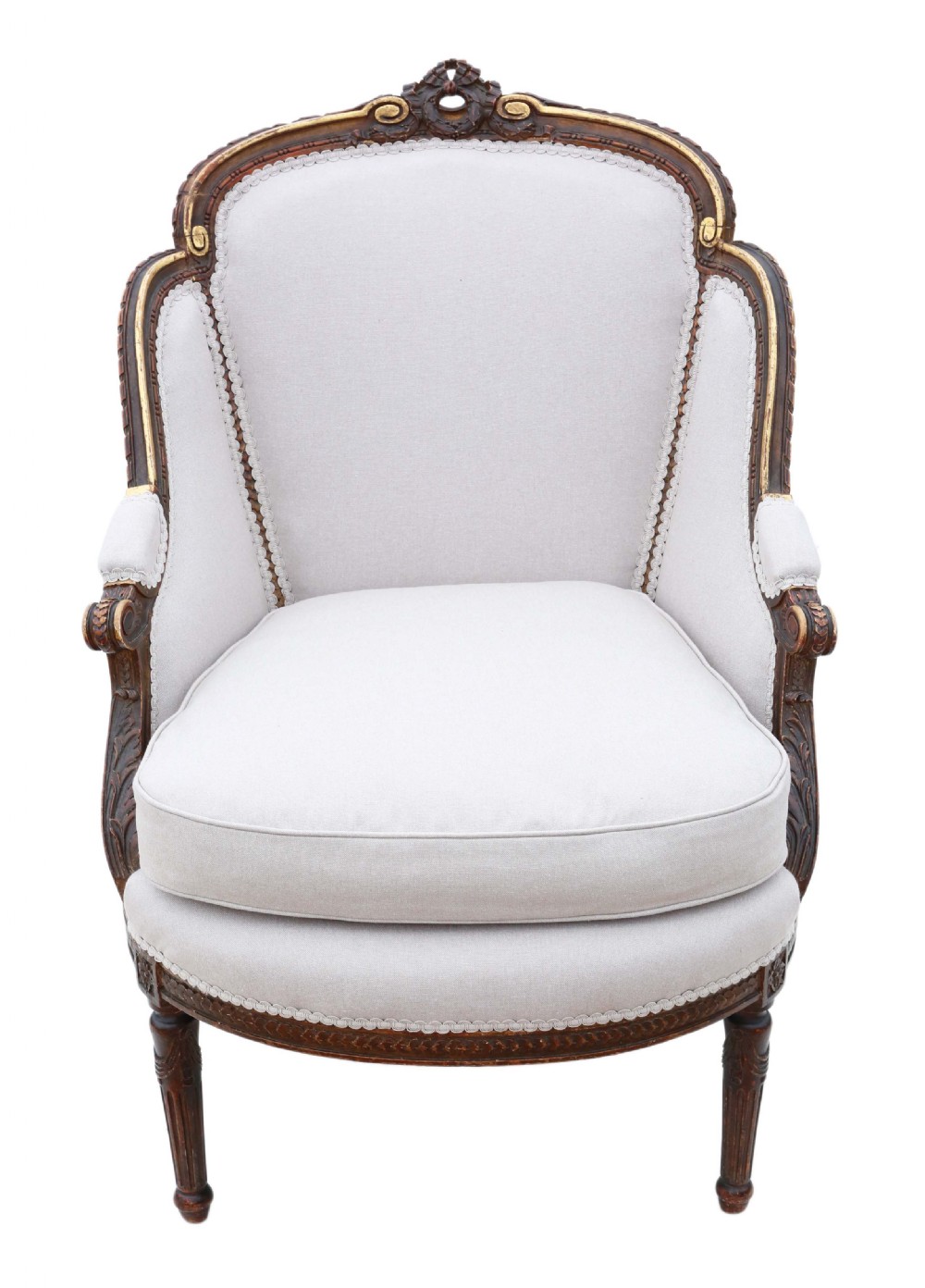 Gilt 19th Century armchair  View II