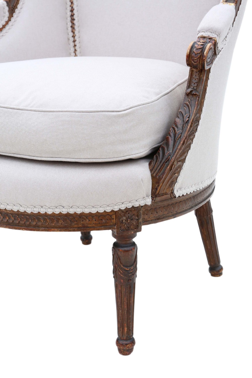 Gilt 19th Century armchair  View X