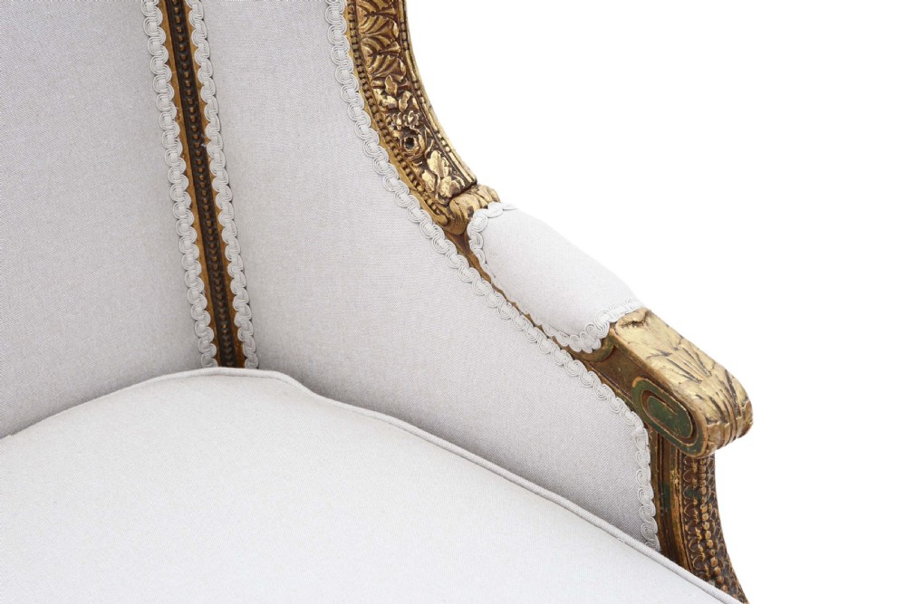 Gilt 19th Century armchair View VII