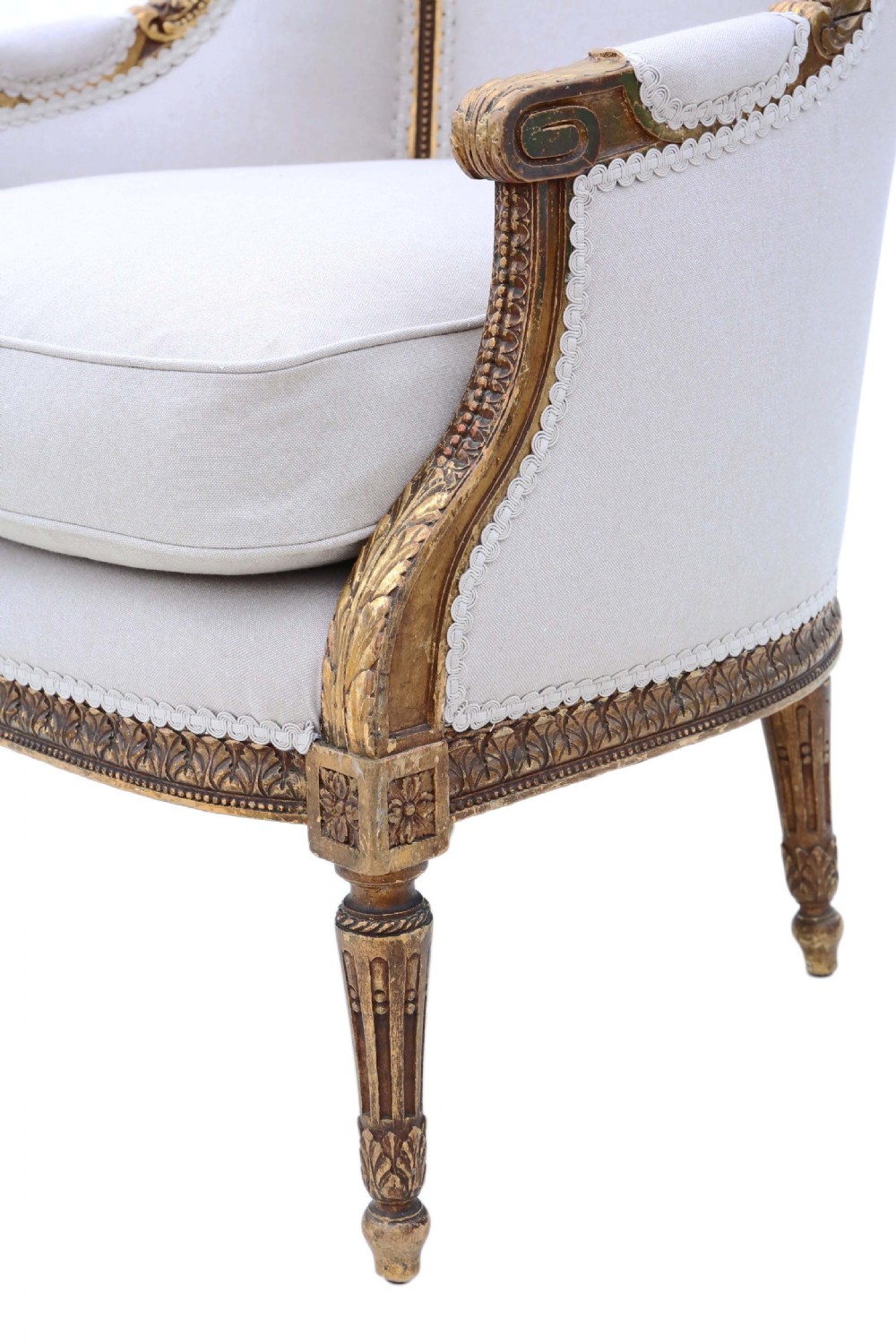 Gilt 19th Century armchair View IX