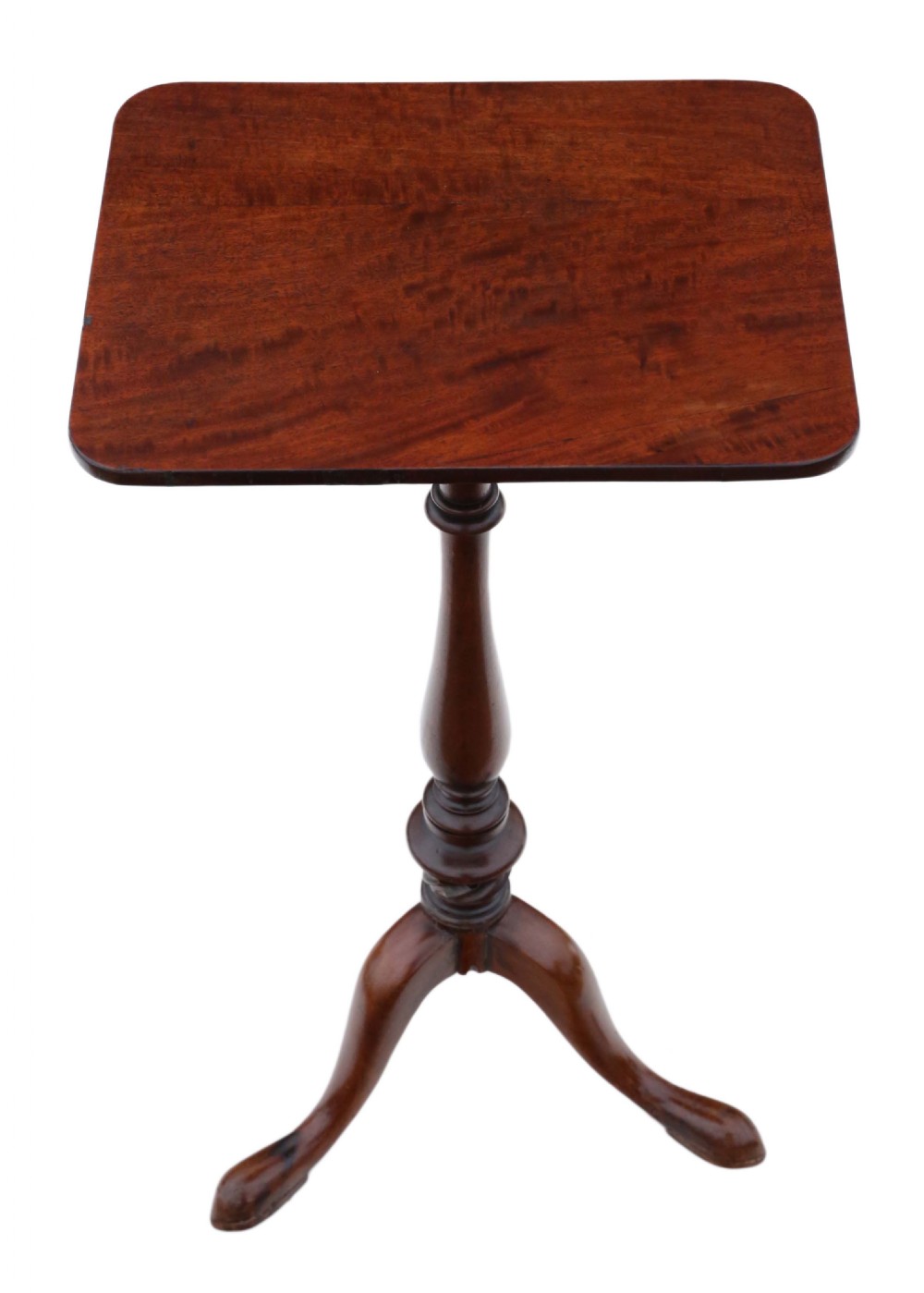 Georgian mahogany wine table View II