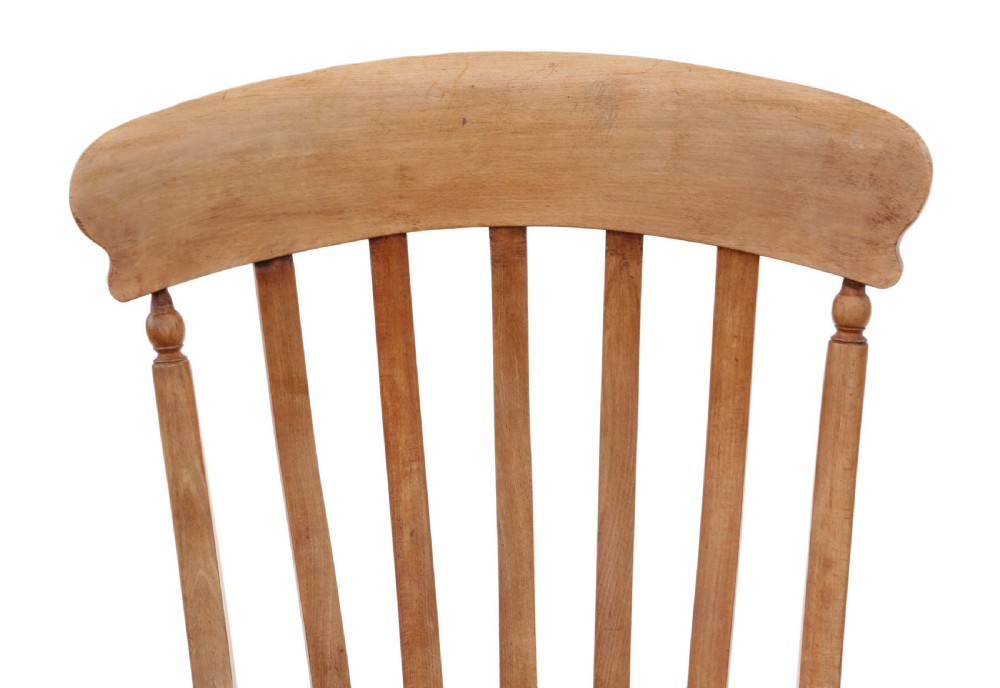 Victorian elm and beech Grandad Windsor chair View VII