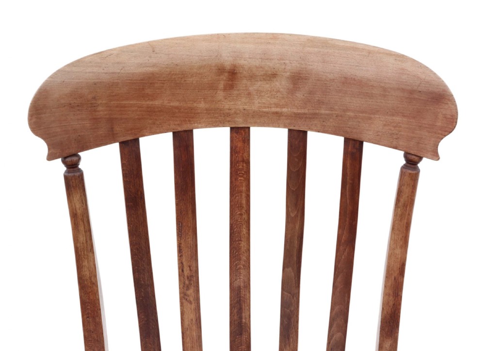 Victorian elm and beech Grandad Windsor chair View VII