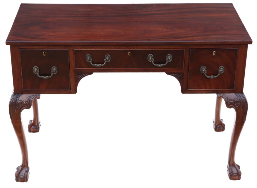 Mahogany writing desk