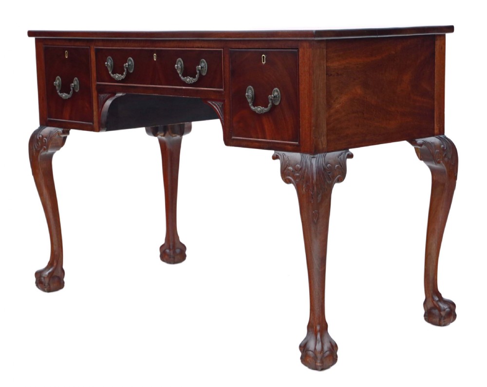 Mahogany writing desk View IV