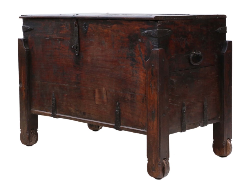 Indian/ Oriental hardwood coffer View VI