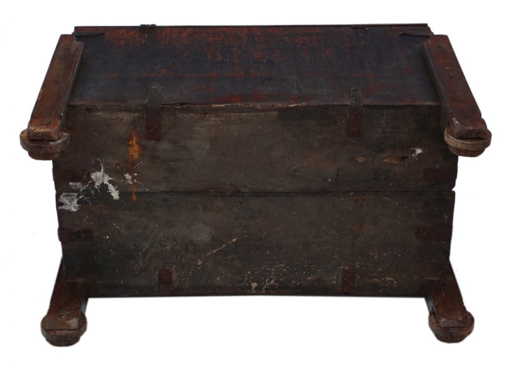 Indian/ Oriental hardwood coffer View IX
