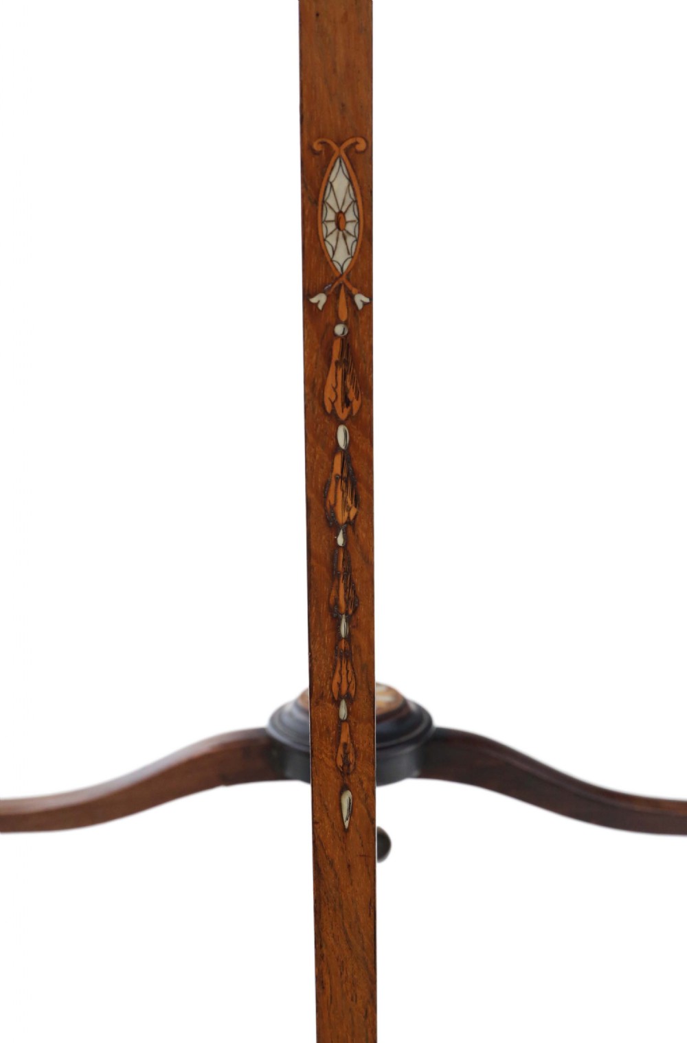 Folding inlaid marquetry centre table View VI