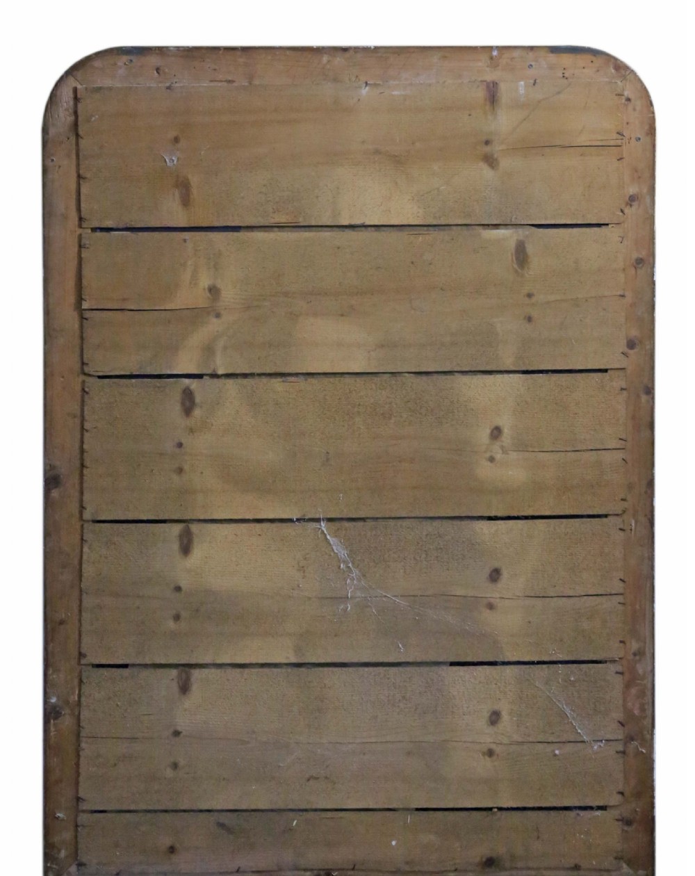 19th Century large gilt wall overmantle mirror  View X