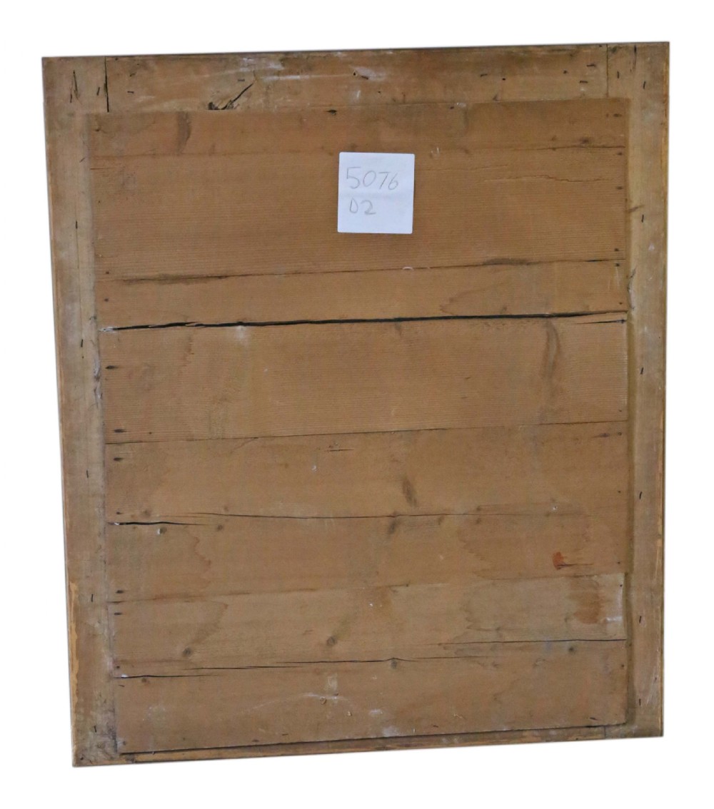 19th Century  gilt overmantle large wall mirror   View IX