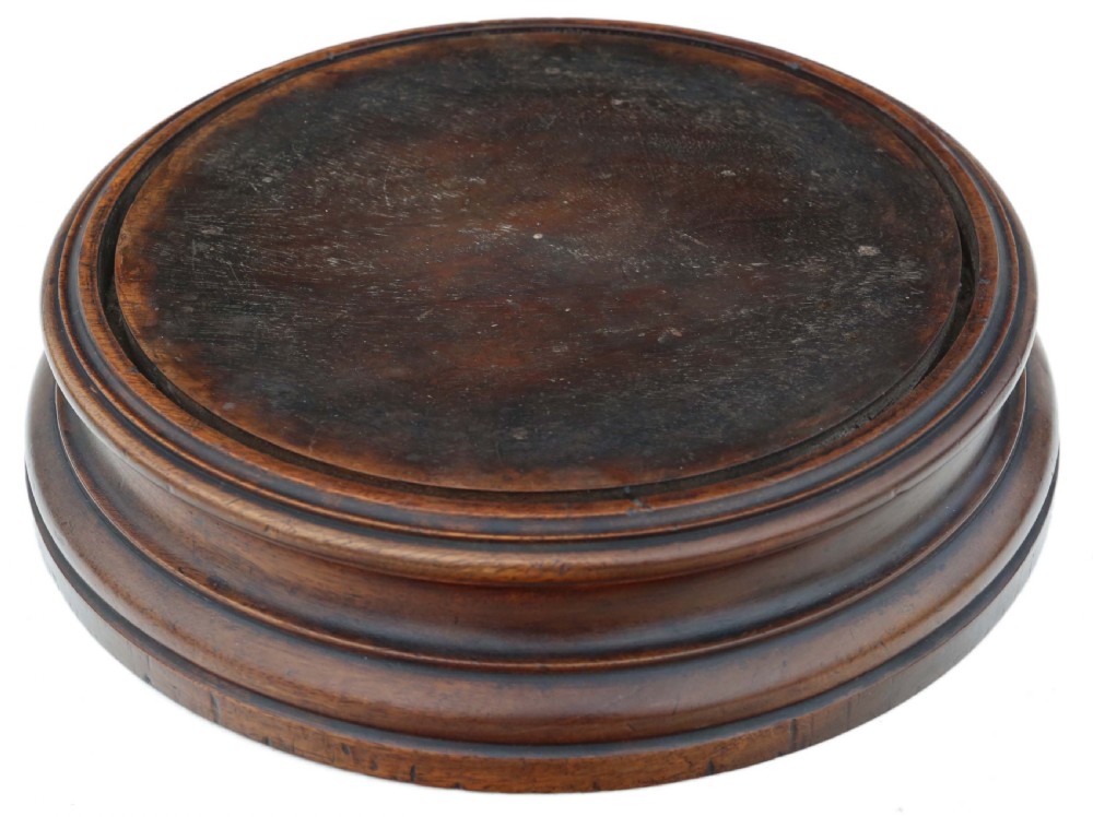 ANTIQUE ORIENTAL JAPANESE LARGE FINE QUALITY MAHOGANY JARDINIÈRE PLANTER PEDESTAL STAND 19TH CENTURY