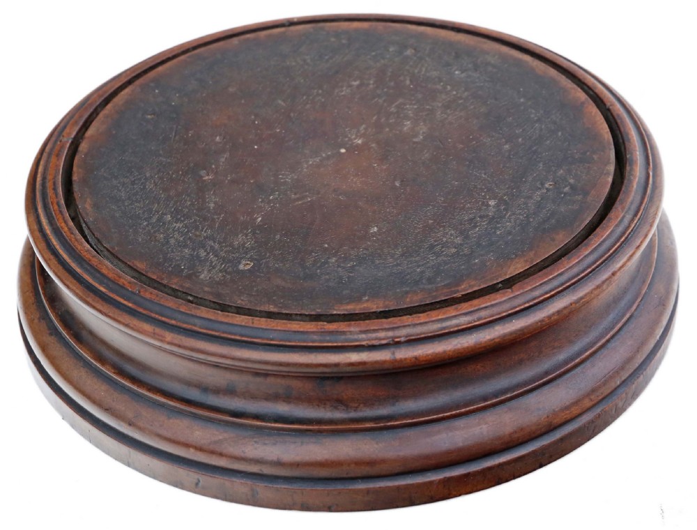 ANTIQUE ORIENTAL JAPANESE LARGE FINE QUALITY MAHOGANY JARDINIÈRE PLANTER PEDESTAL STAND 19TH CENTURY View II