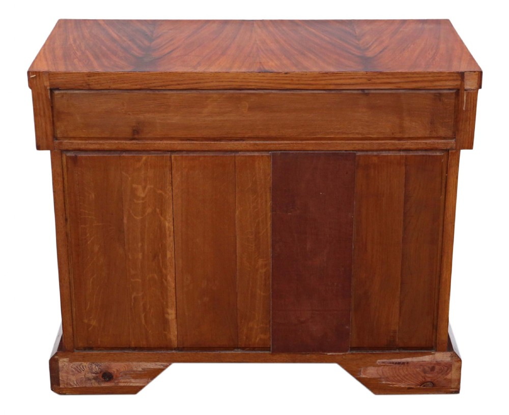 ANTIQUE QUALITY MAHOGANY REGENCY REVIVAL CONSOLE TABLE C1920 View VII