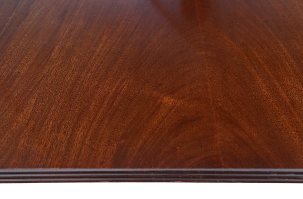 Very large mahogany extending dining table View IV