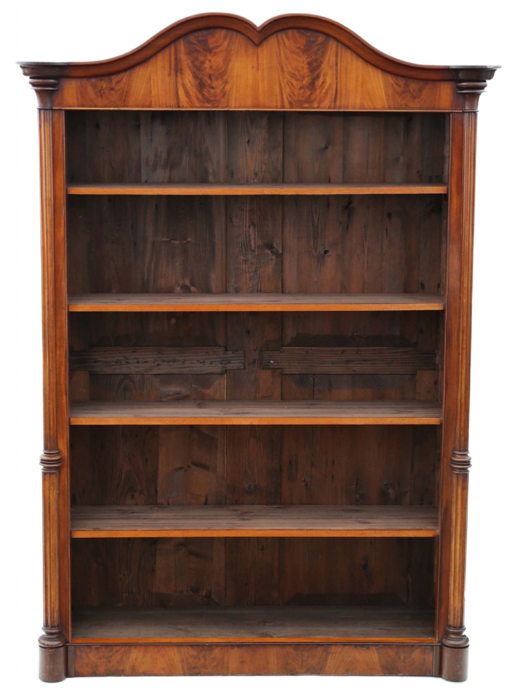 Antique large fine quality 19th Century mahogany bookcase C1870