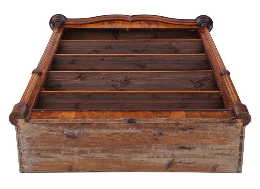 Antique large fine quality 19th Century mahogany bookcase C1870 View VII