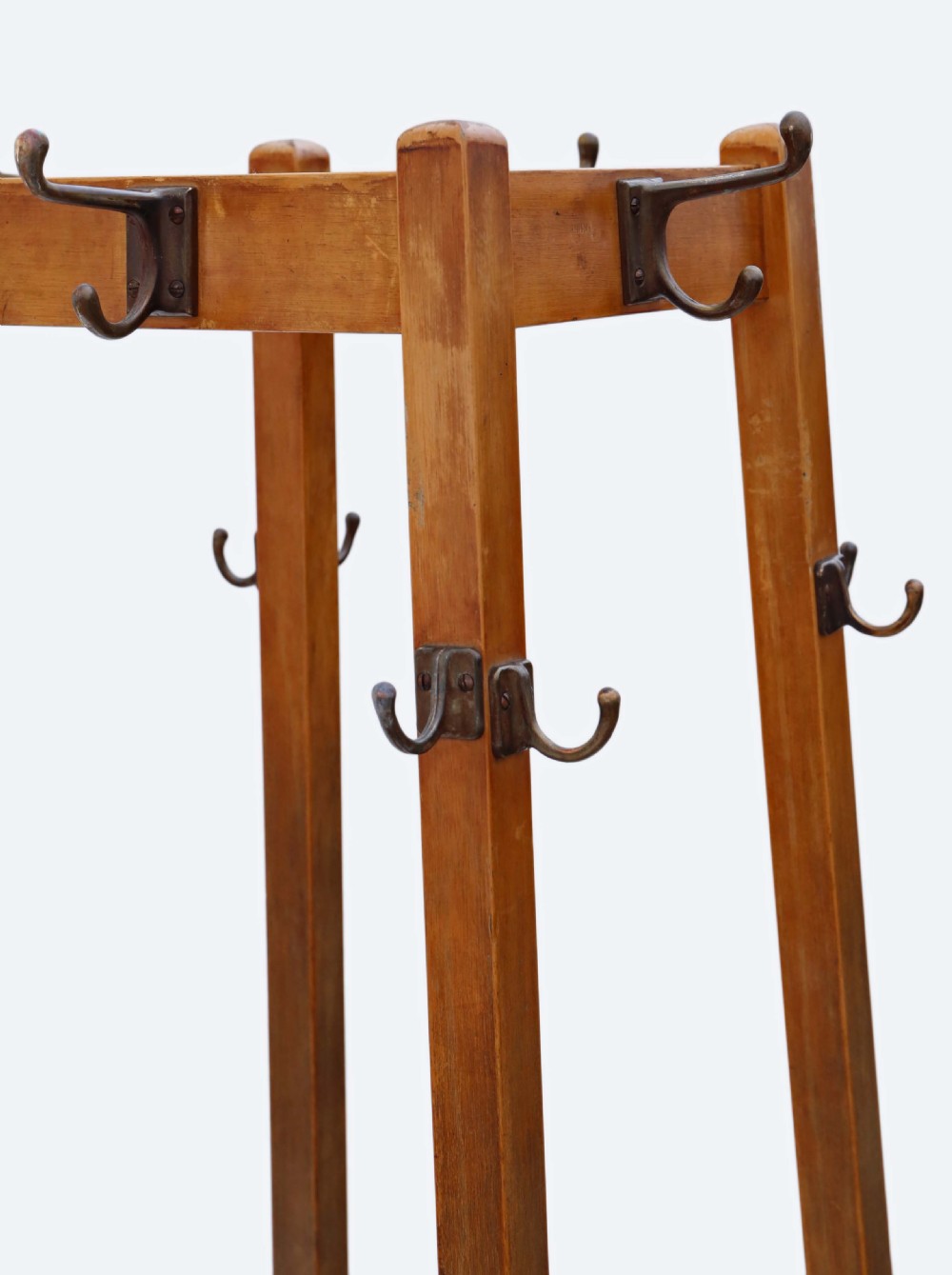 Antique quality early 20th Century hall coat stand C1930 View III