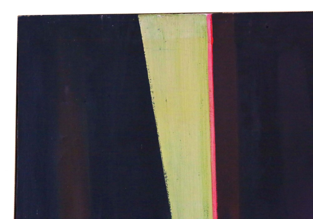 Large oil on canvas Painting Artwork Circle Manner of Mark Rothko C1960 Vintage Antique View II
