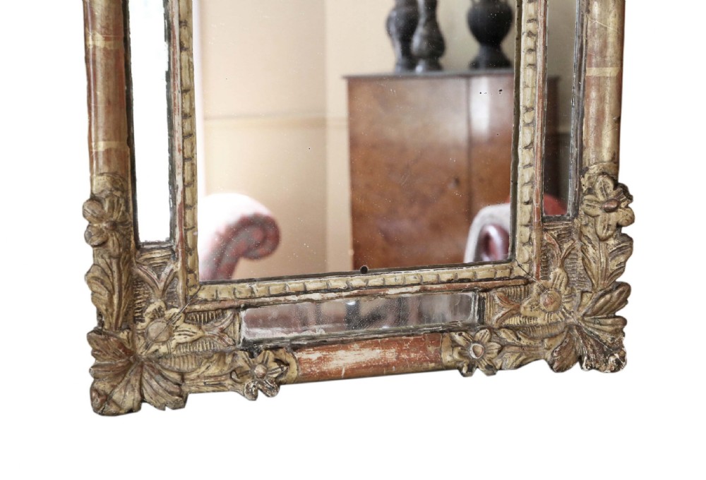 Antique quality gilt overmantle wall mirror early 19th Century View II