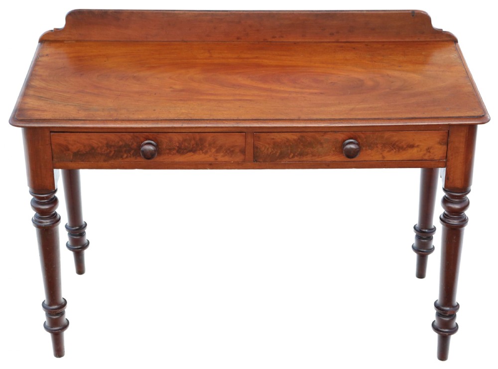 Antique quality 19th Century mahogany writing and dressing table