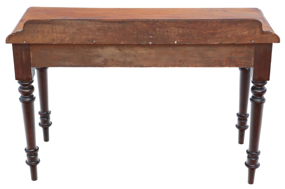 Antique quality 19th Century mahogany writing and dressing table View VII