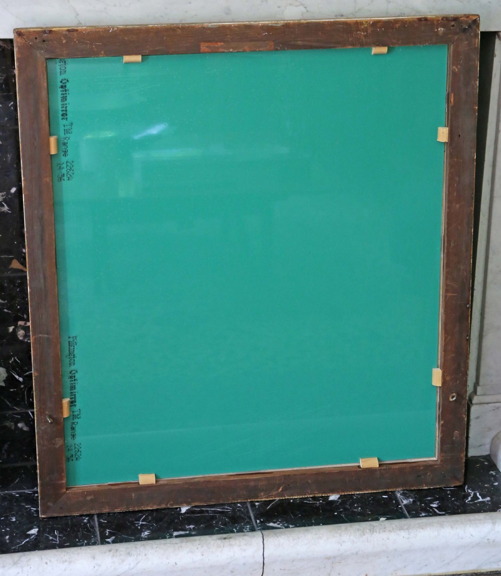 Antique fine quality large gilt overmantle wall mirror 19th Century View II