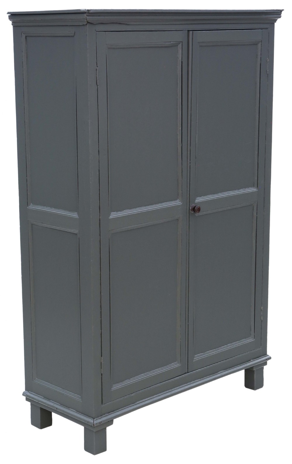 Antique quality 19th Century painted housekeeper's larder cupboard View III